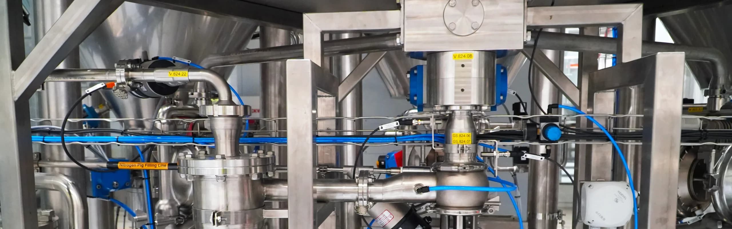 Pigging systeem in productieomgeving