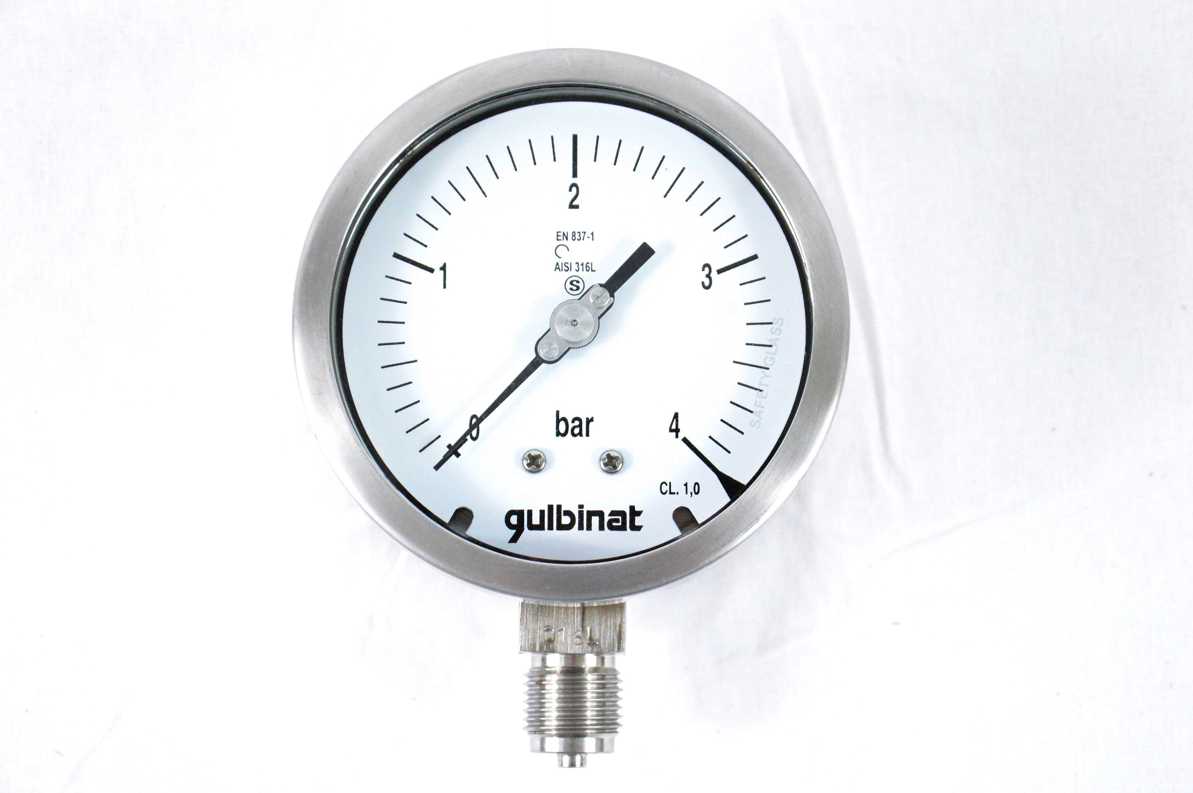 Gulbinat sanitary pressure gauge