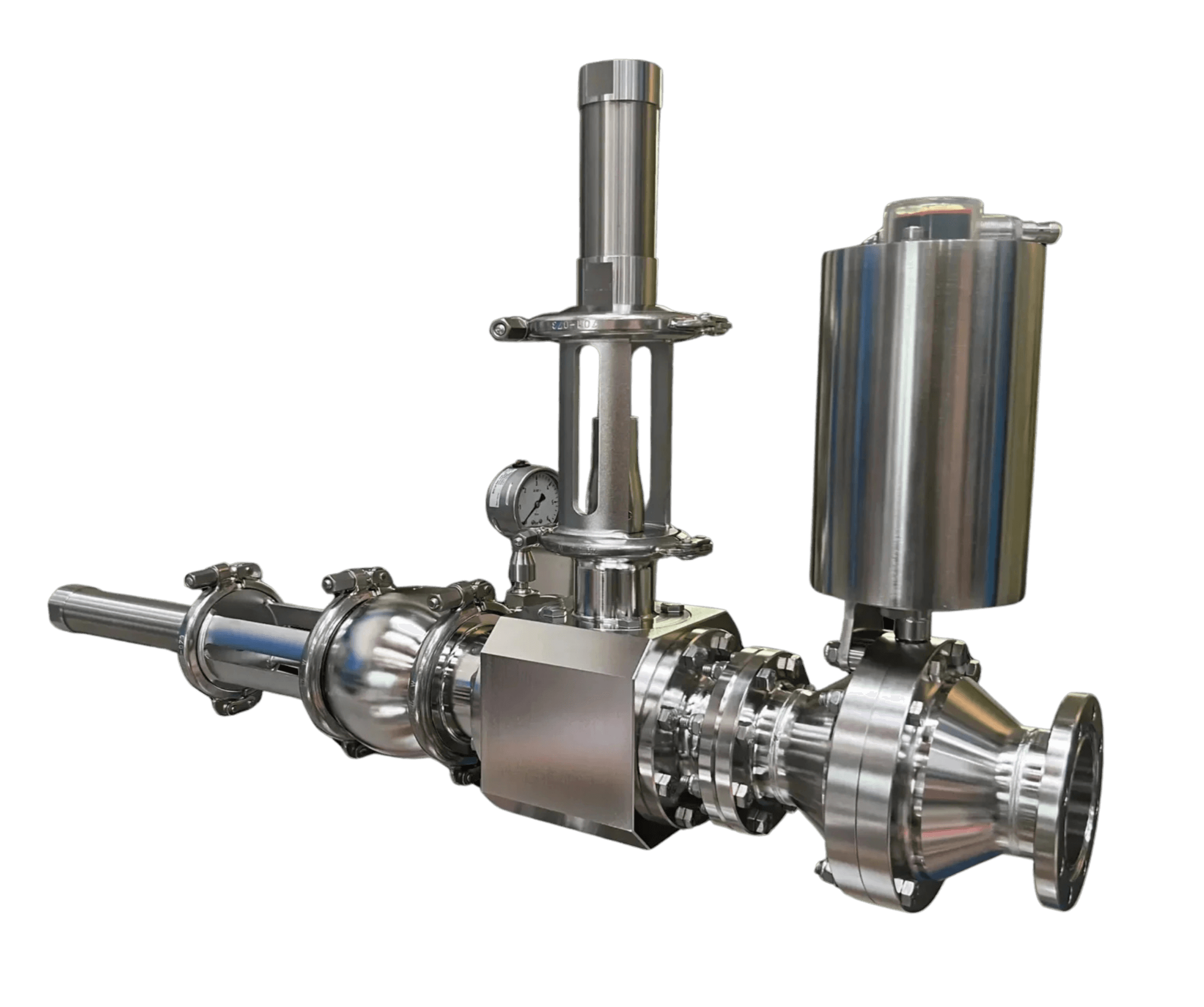 Pigging systeem lanceer-/ontvangststation